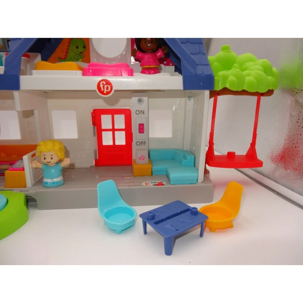 Fisher-Price Little People Friends Together Play House and Horse Stable Playset